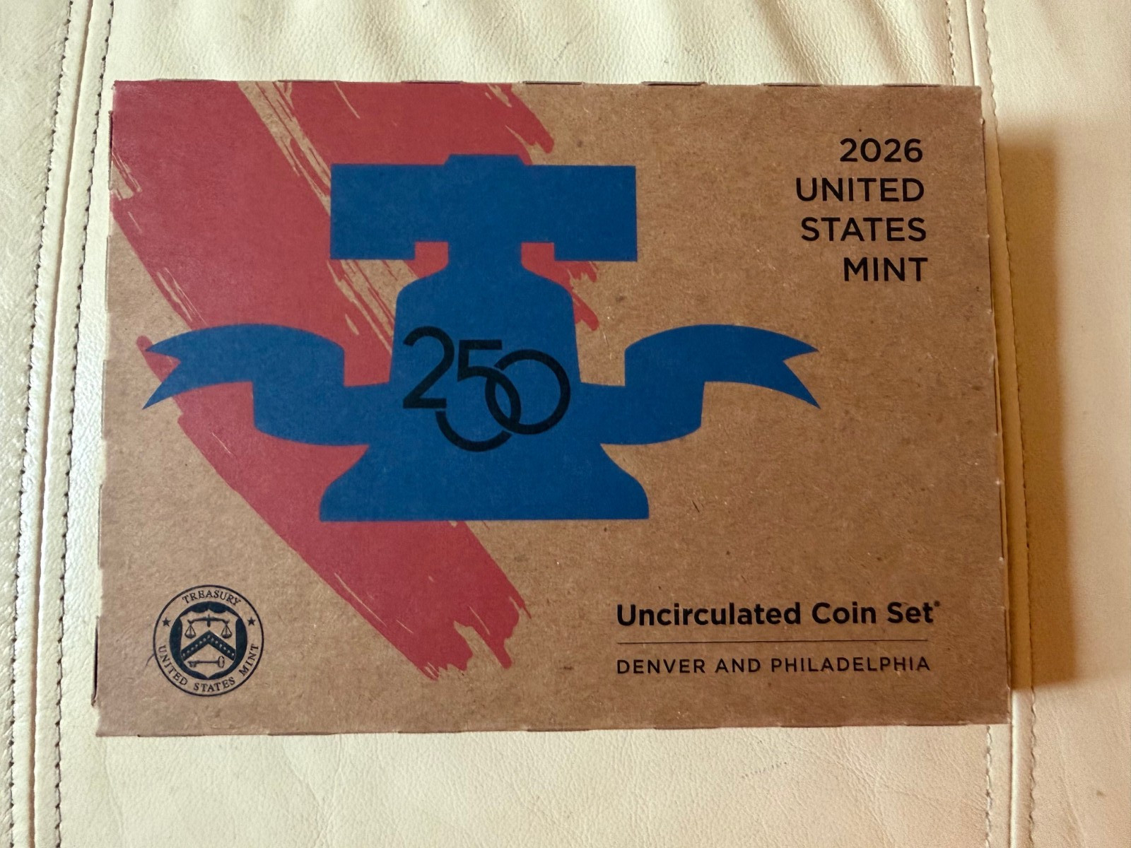 1776 - 2026 250th Anniv US Mint Uncirculated -P and -D 20 Coin Sets