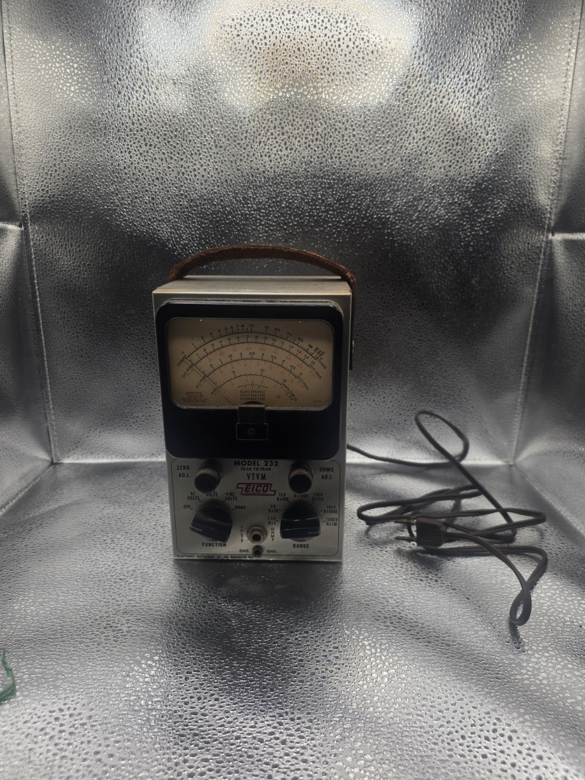 Eico Model 232 Peak to Peak VTVM Vintage Volt-Ohm Meter