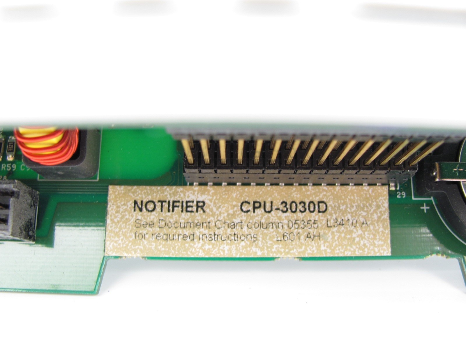 NOTIFIER - CPU-3030D - NFS3030 CPU with KEY DISPLAY Addressable - (Tested)