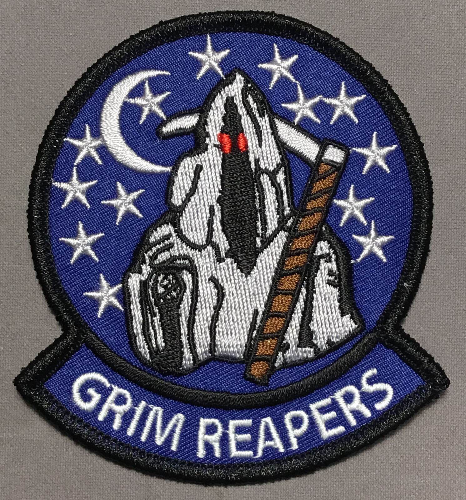 Grim Reapers            Fear the Reaper military patch