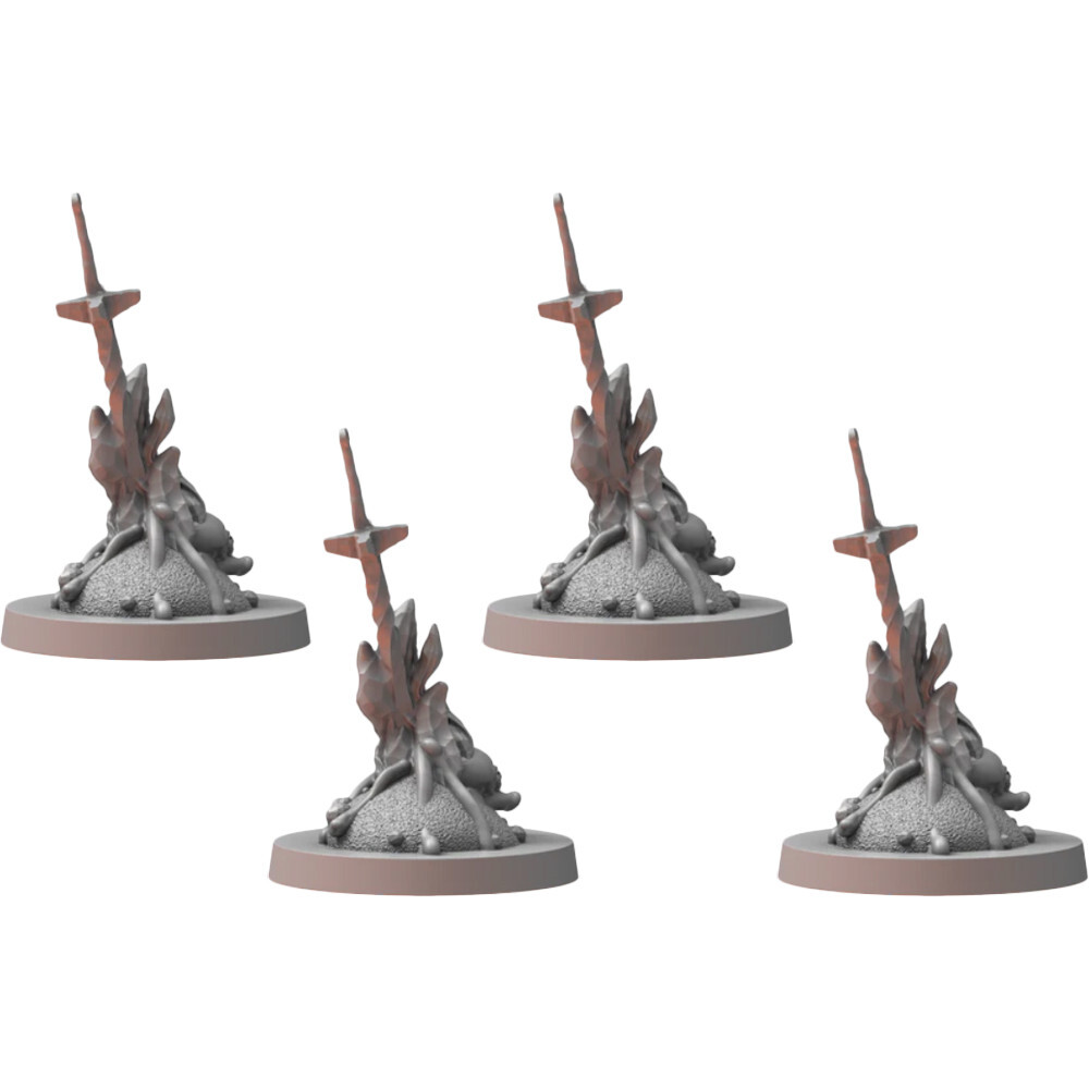 Dark Souls RPG Minis Wave 4 SKU 2 - Bonfires Steamforged