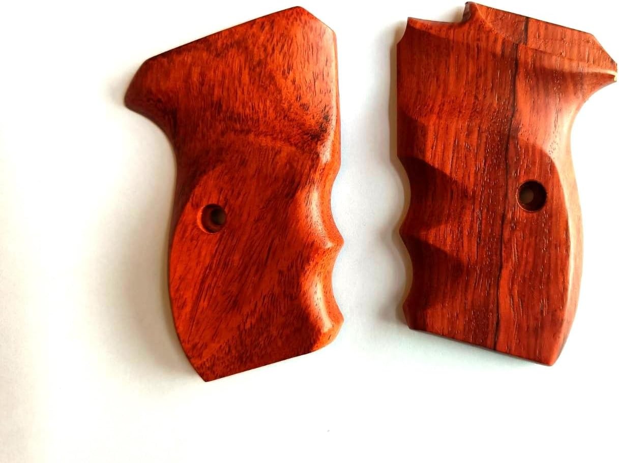 BMPL Hardwood Gun Grips Compatible Replacement for Bersa Thunder .380 Hardwood W