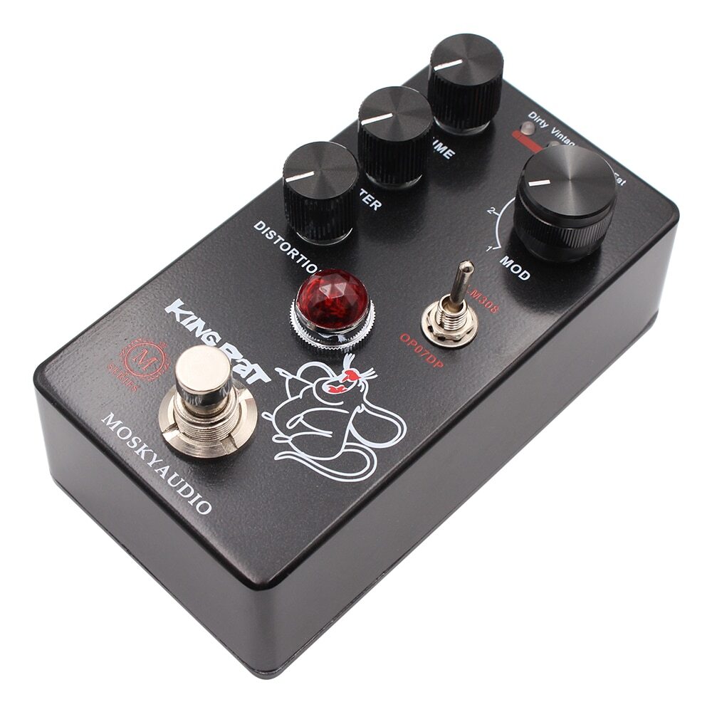 Guitar effects Distortion electric guitar effects 4 selector buttons