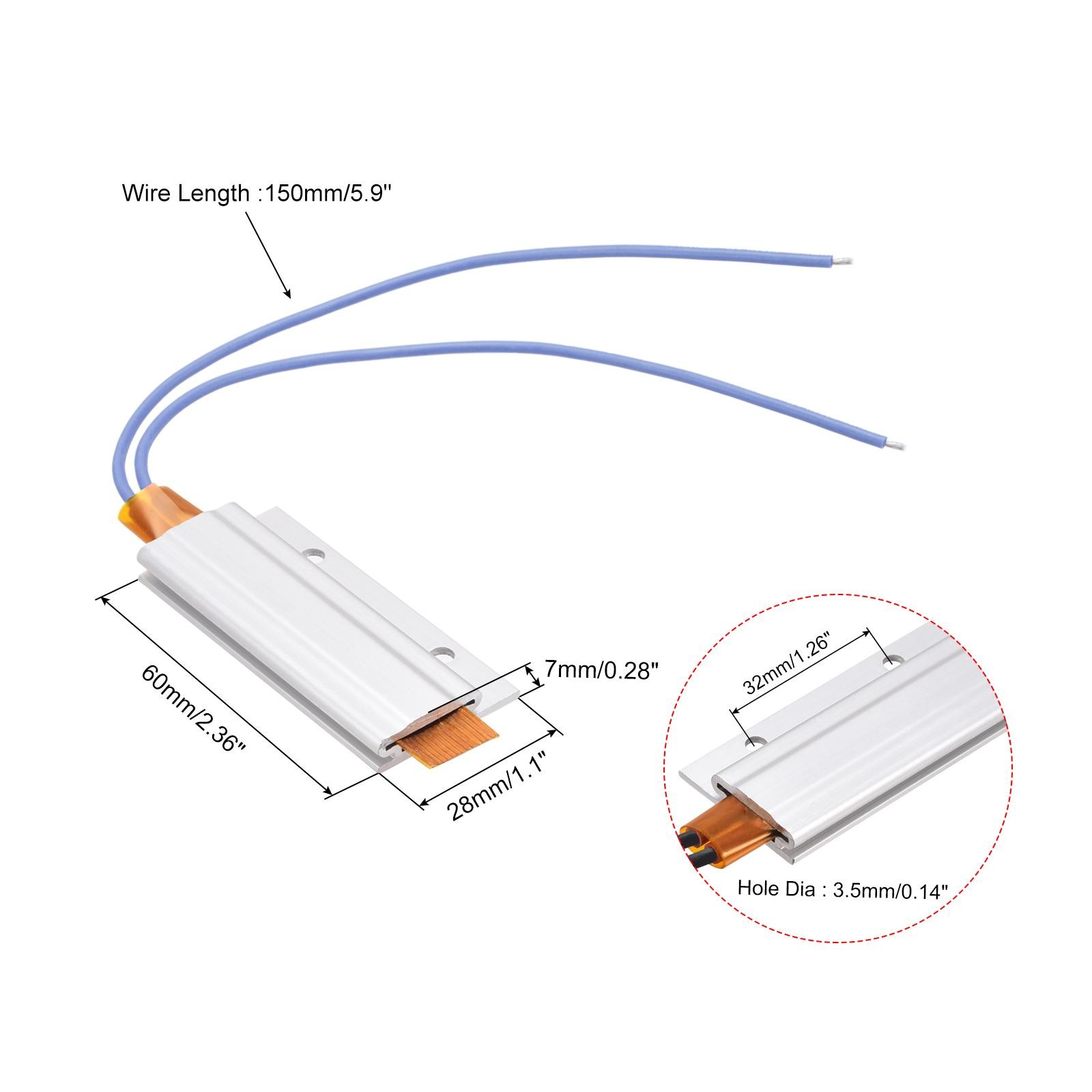 Heating Element 24V 2W-15W 110C Consistent Temperature Ceramic Thermostatic