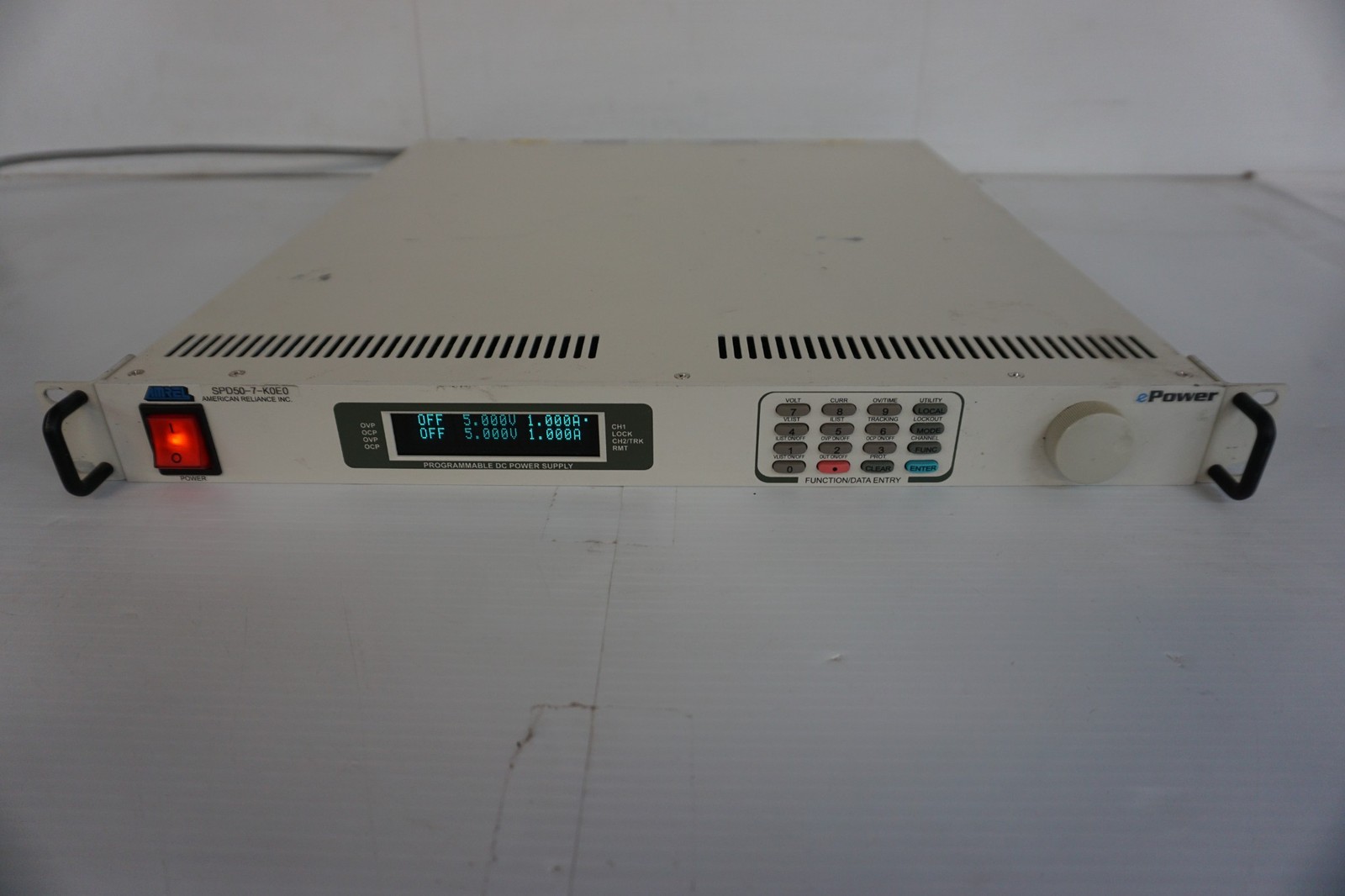 ^^ AMREL SPD-50-7-K0E0 PROGRAMMABLE DC POWER UNIT   (JGL4)