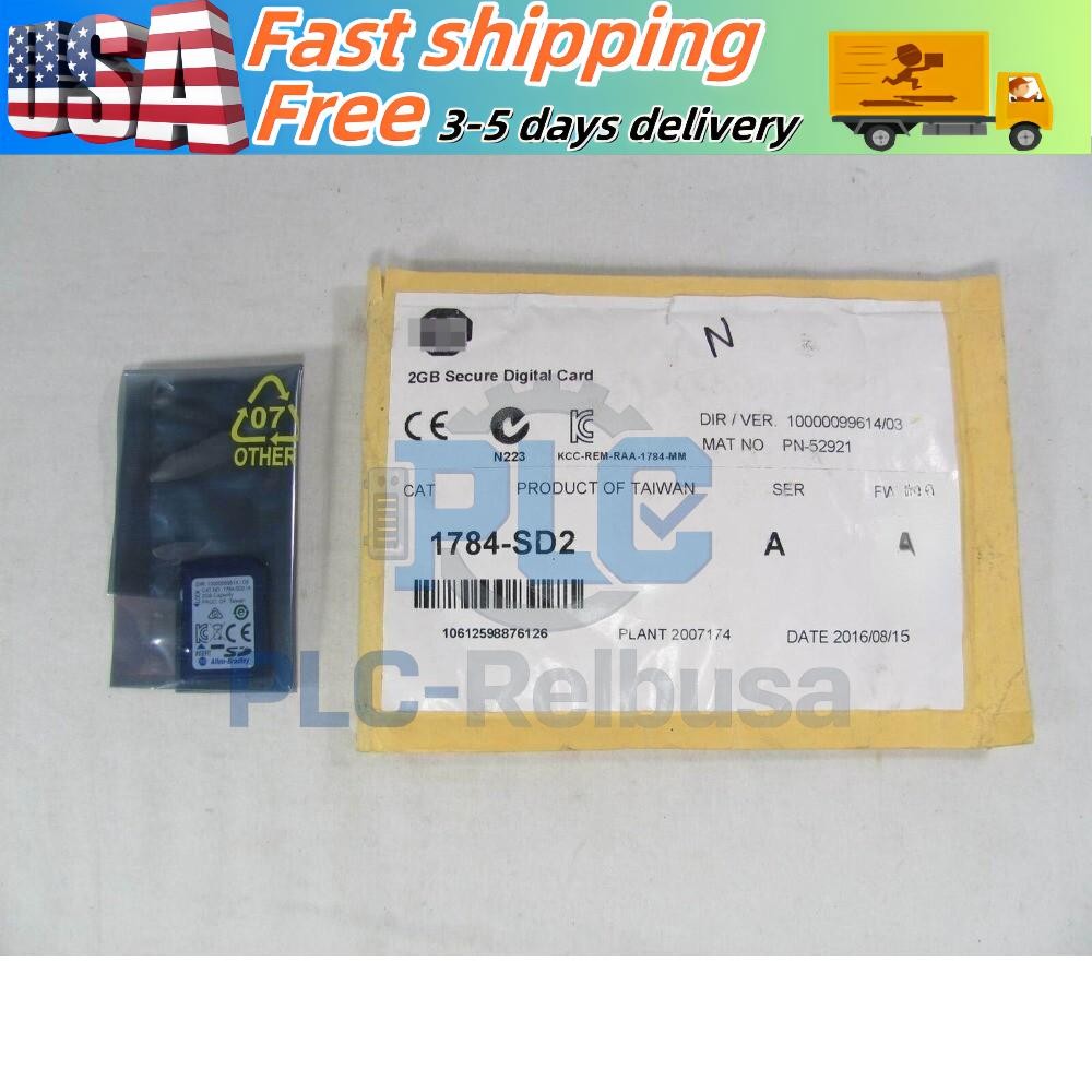 1784-SD2 ControlLogix Secure Digital Card Brand New AB Sealed 1784SD2
