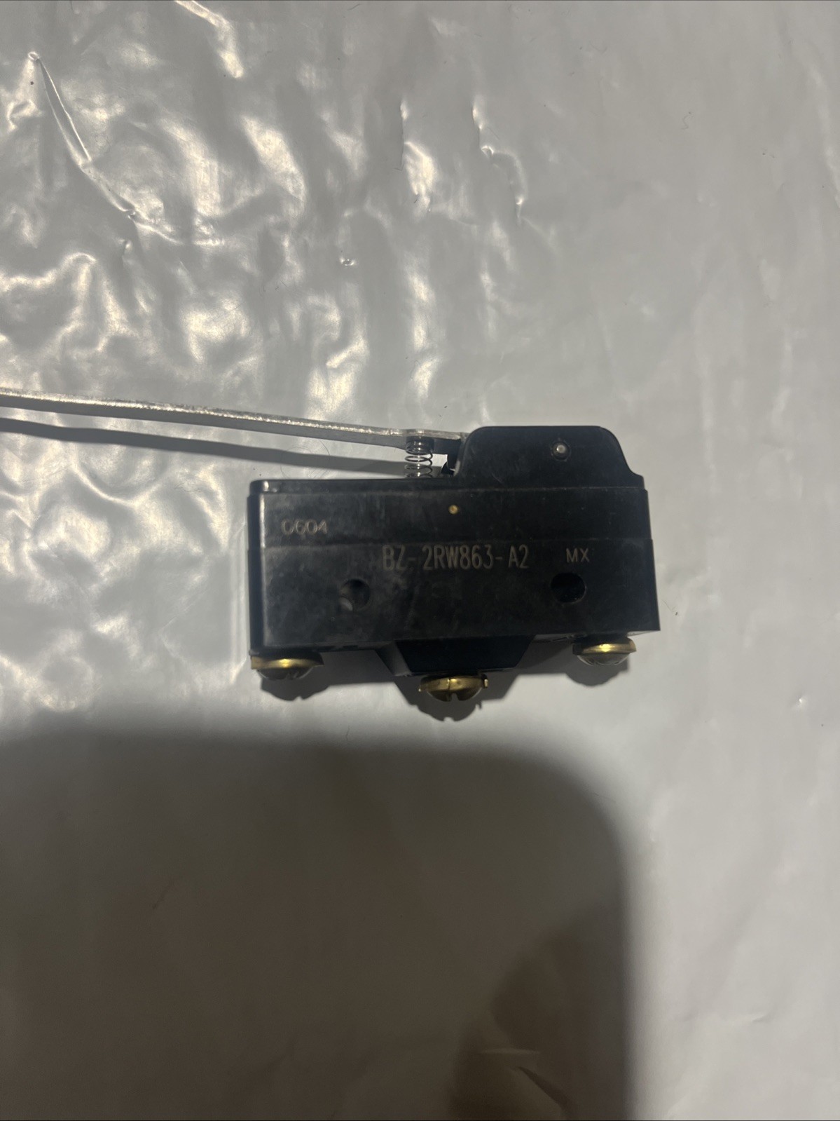 Honeywell Microswitch BZ-2RW863-A2 15A SPDT 6" Long Lever Basic Microswitch (A)