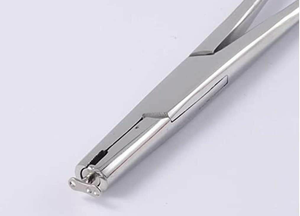 5mm Micro Dermal Anchor Tube Insertion Hemostat Forceps Body Piercing Tool