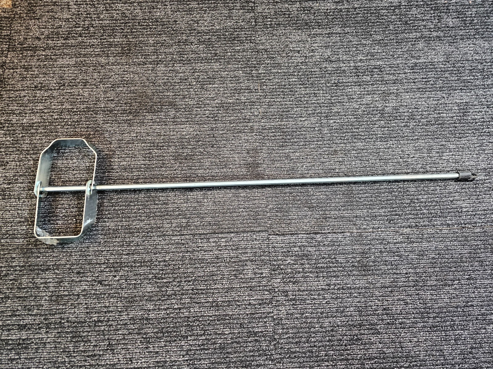 (QTY 2) Richard 56010 Drywall Mud Mixer, 36 in OAL, 1/2 in Dia Shaft, Steel