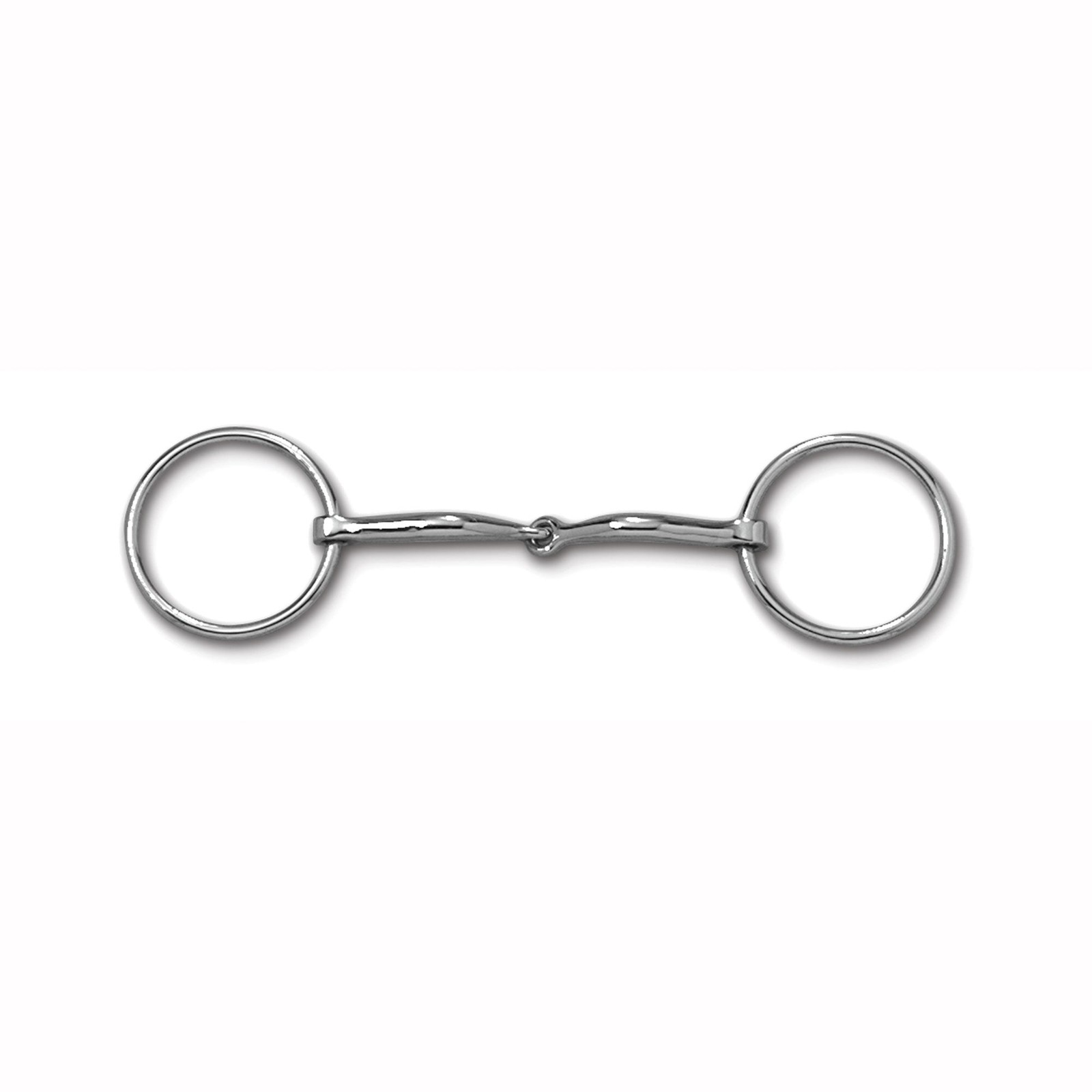 Myler Loose Ring with Sweet Iron Single Joint MB 09 (5")