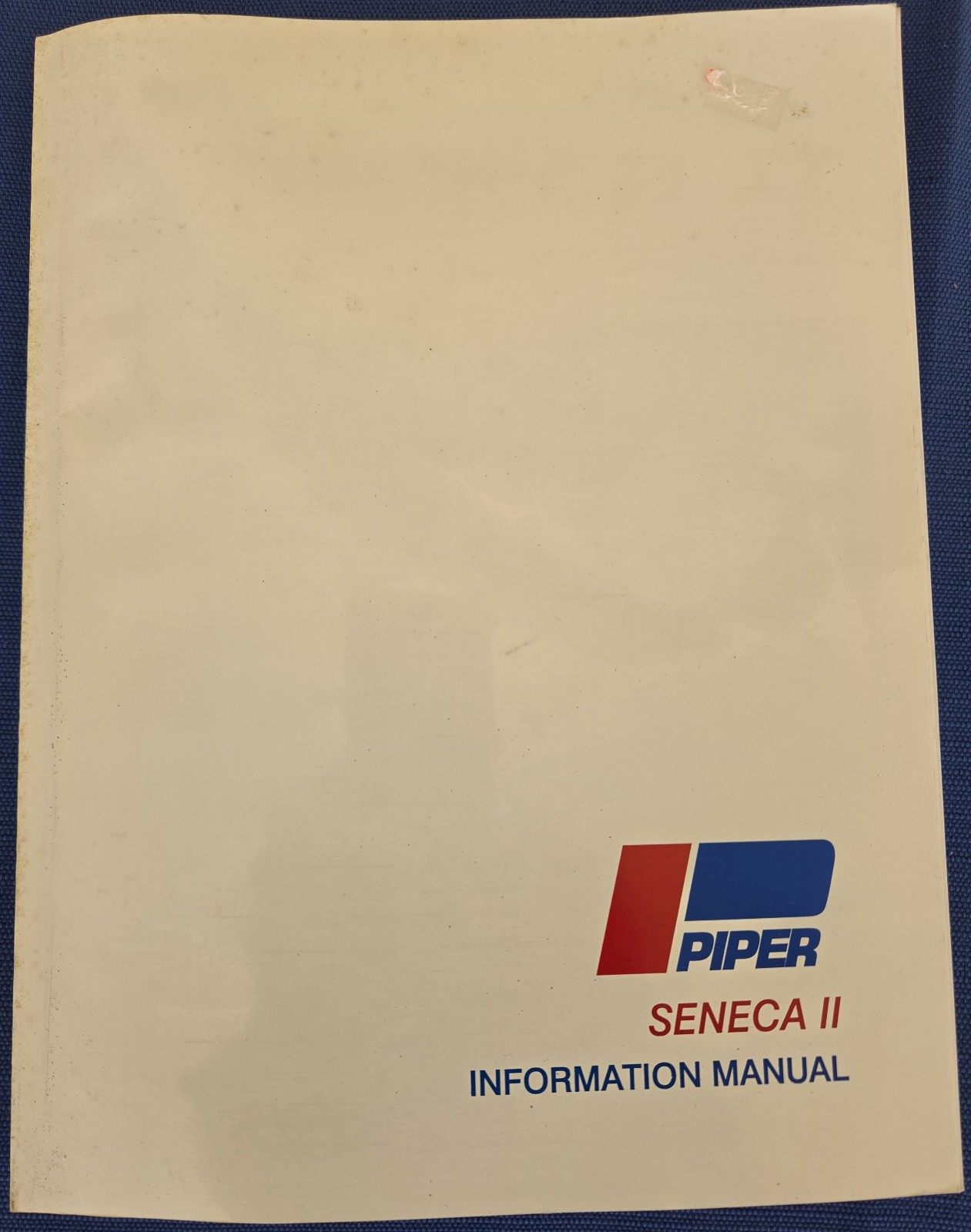 Piper Seneca II Information Manual (PA-34-200T)