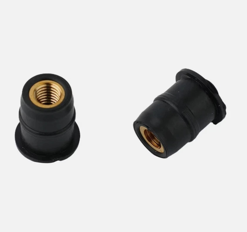 10* 5MM Motorcycle Windscreen Windshield Fairing Screen Nut Bolt Screw Kit