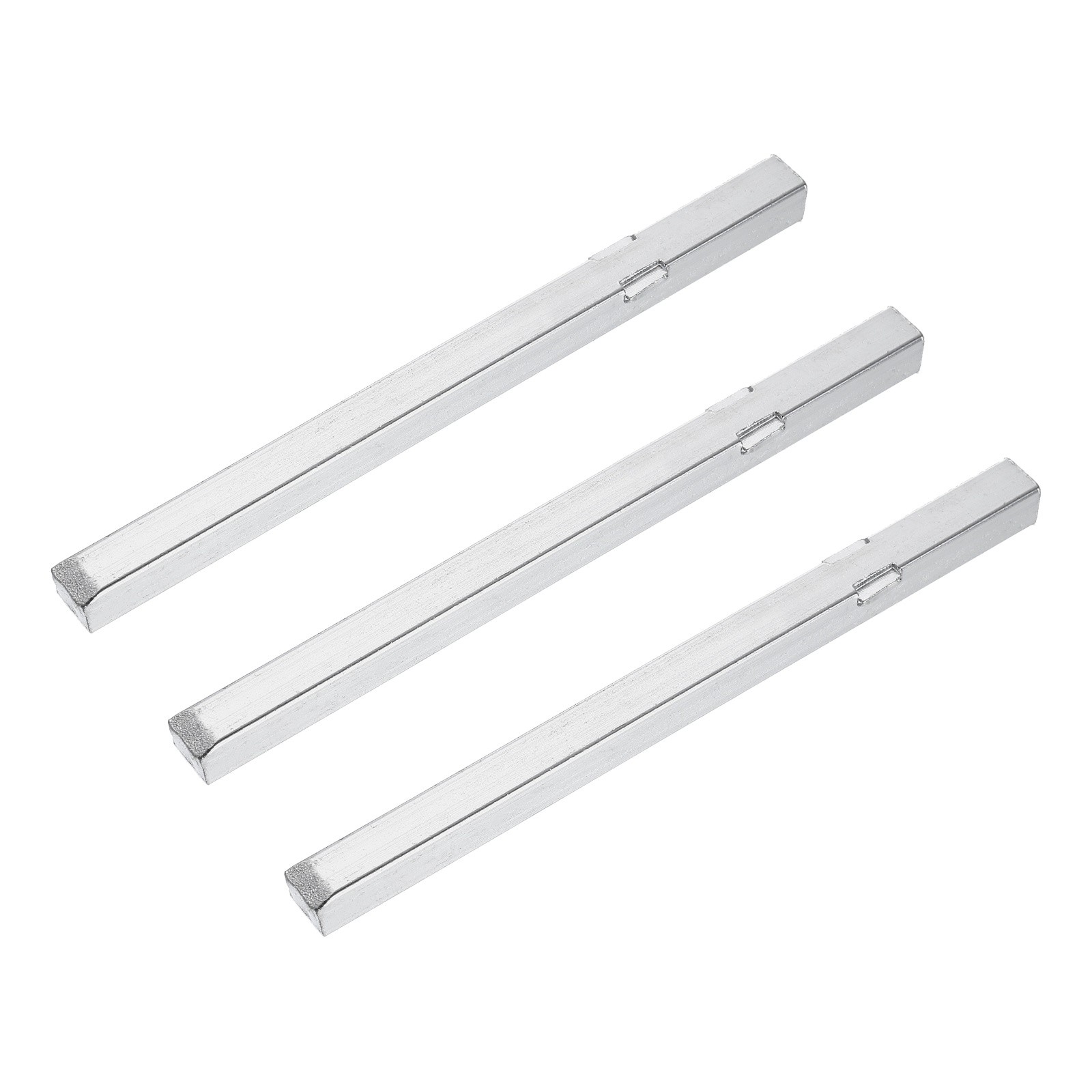 3 Pcs Silver Door Knob Spindle 120mm Spare Door Handle Spindle Bar Replacement