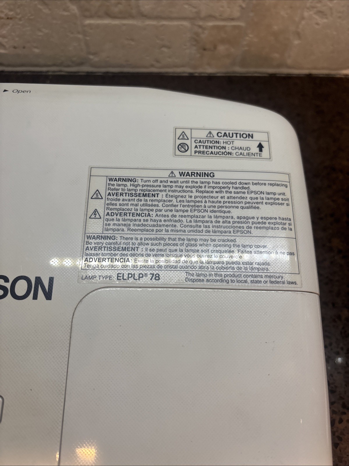 Epson EX3220 3LCD Projector