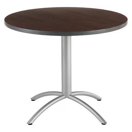 Cafeworks 65644 Round Cafe/Breakroom Table, Graphite Granite - 36" Square X