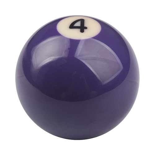 Billiard Ball Rod Shifter Knobs Gear Shift Knobs Marbling Pool Ball No. 4