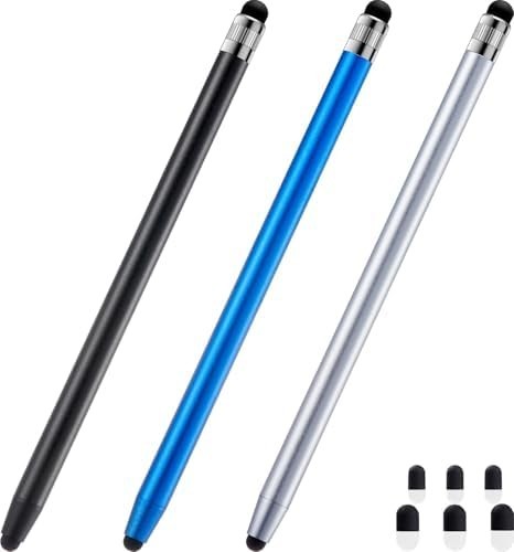 3PCS Stylus Pen Touch Screen Rubber Tip Styluses For iPad Tablet Android Phone..