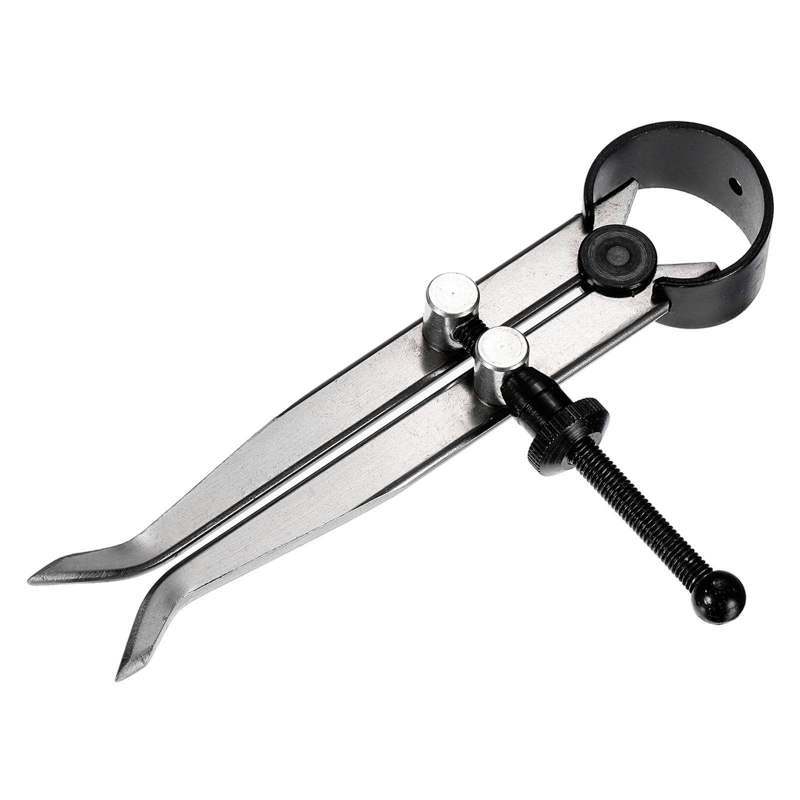 Spring Inside Caliper 5 Inch Stainless Steel Adjust Spring Caliper Straight-Leg