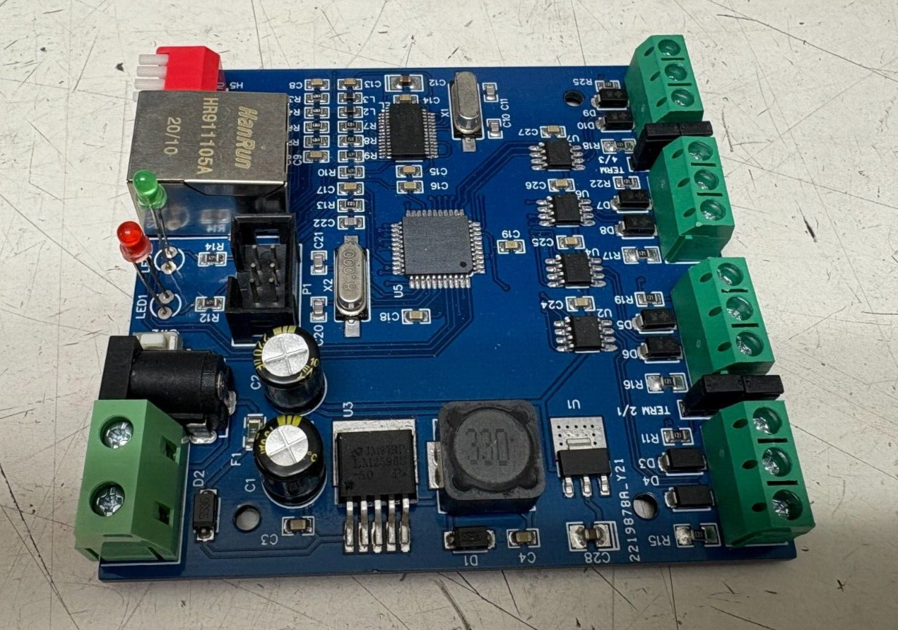 Radig Quad DMX Artnet Node PCB Module Artnet -  DMX 4 Universe