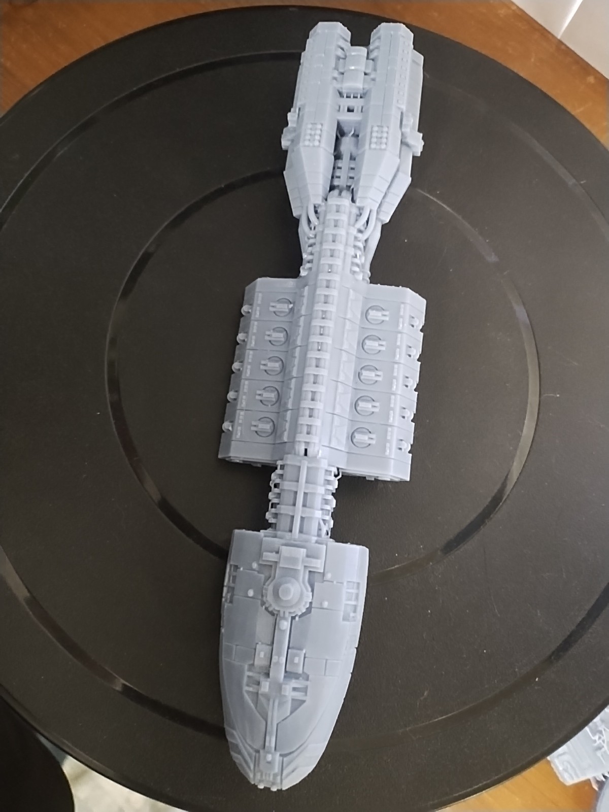 Battlestar Galactica Berzerk-class Support Ship 3D Resin Print 8.75"