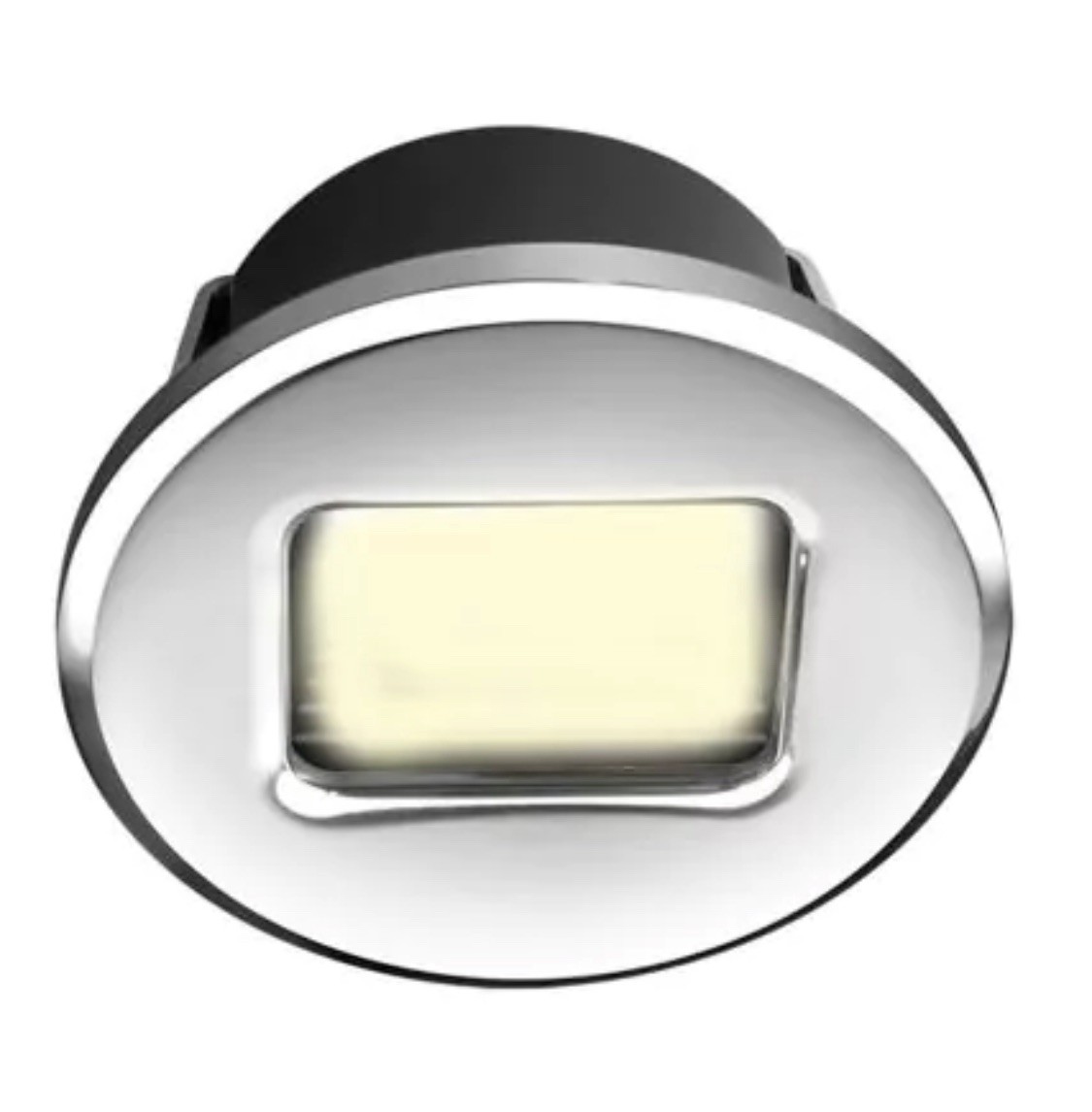I2systems Ember E1150z Snap-In - Polished Chrome - Oval - Warm White Light