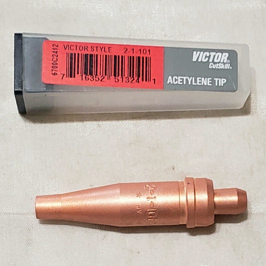 Victor Cutskill 2-1-101 Acetylene Cutting Torch Tip ST2600FC CA2460 MT204
