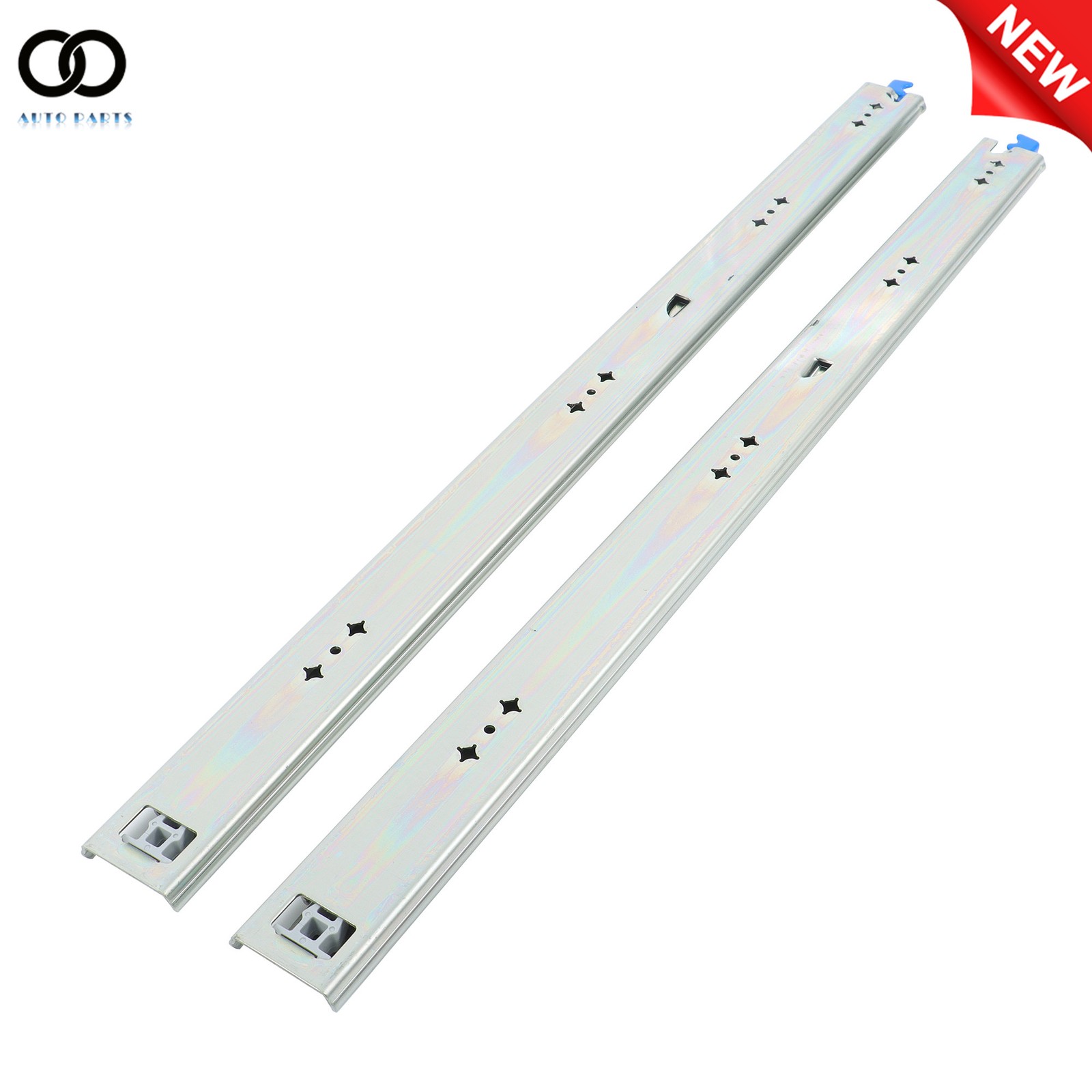 1Pair Heavy Duty Drawer Slides 32" 250 lb Load Capacity Side Mount Extension