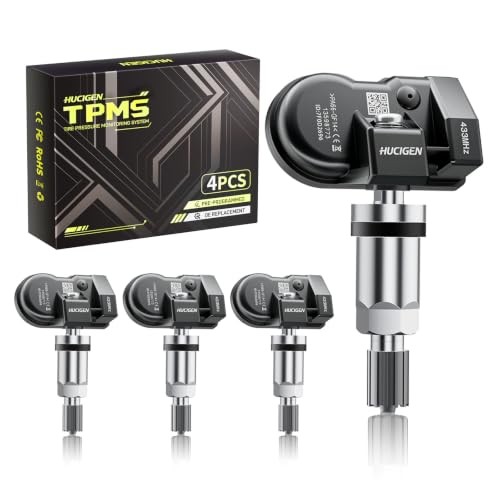 Chevy TPMS Sensor, Pre-Programmed 433MHz for Silverado 2019-2025, Traverse