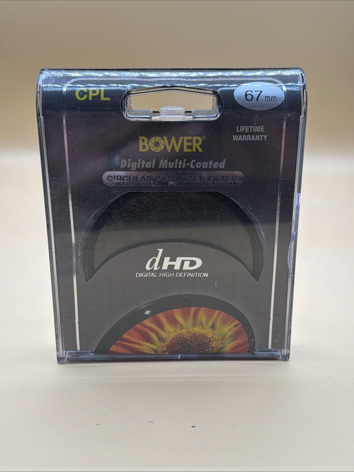 Bower 67mm (CPL) Circular Polarizer Lens Filter (Black)