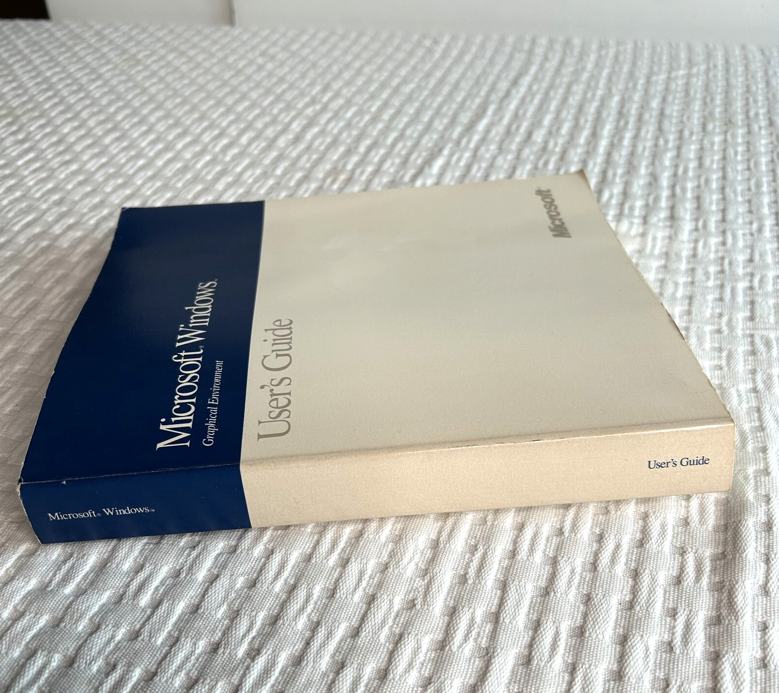 Microsoft Windows User's Guide Graphical Environment 1985 - 1990 v3.0 MS- DOS