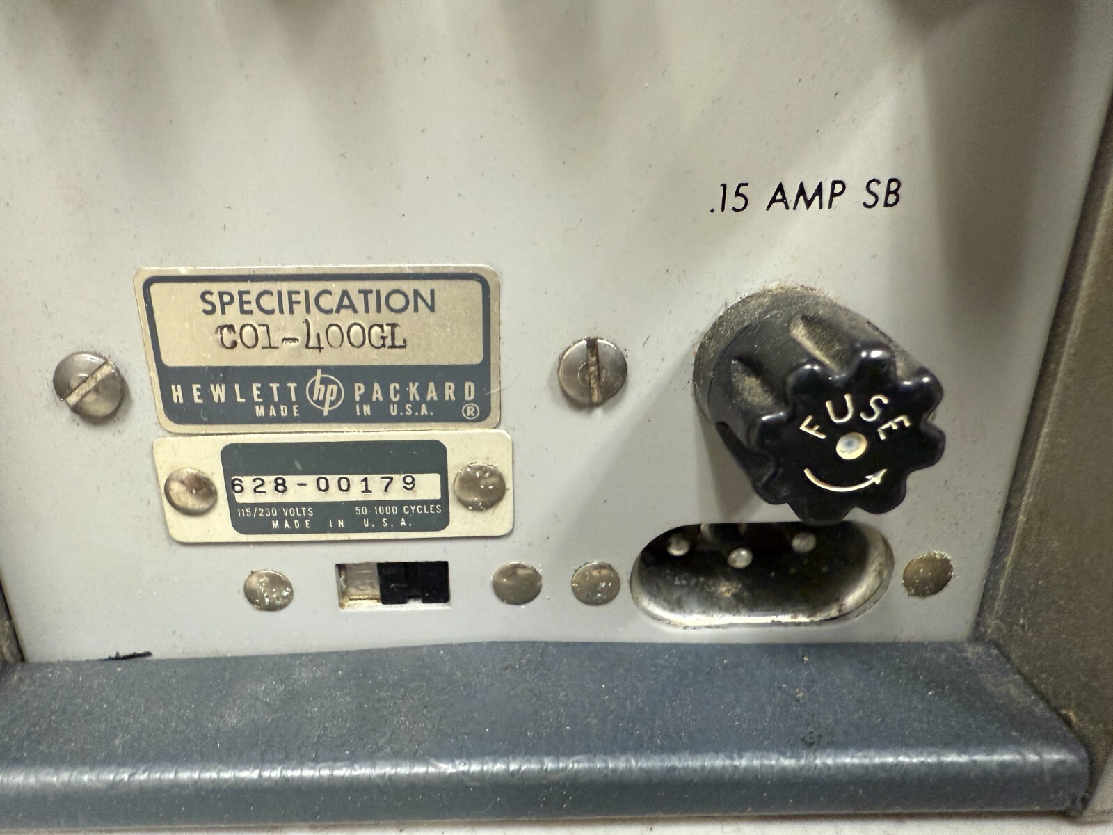 Vintage HP 400GL AC Voltmeter Not Tested & Working