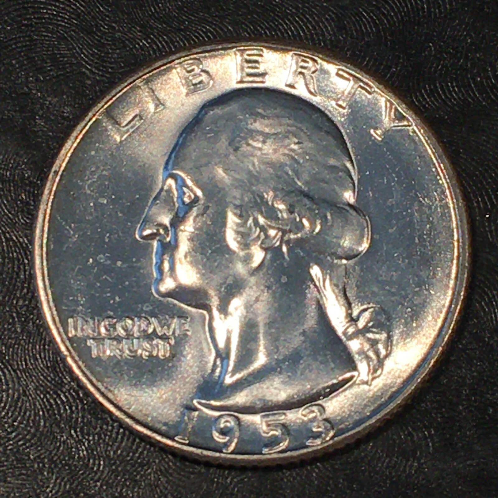 1953 Silver Washington Quarter - Superb Uncirculated - High Quality Scans #J037