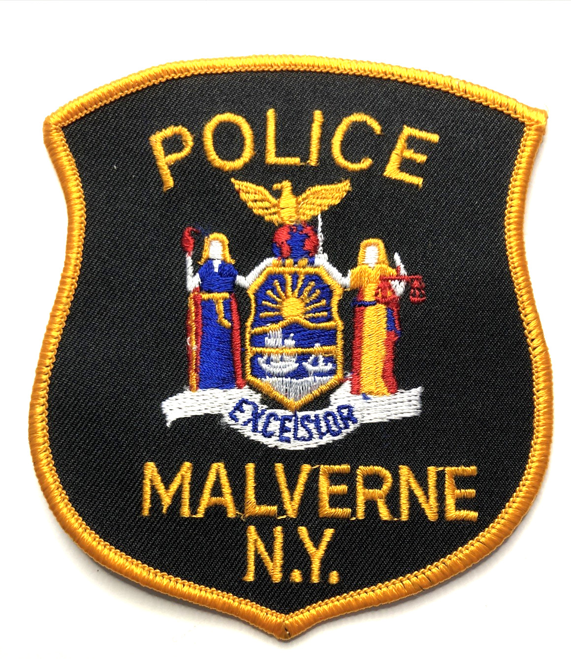 Malverne NY Police Dept Patch 4.5"-