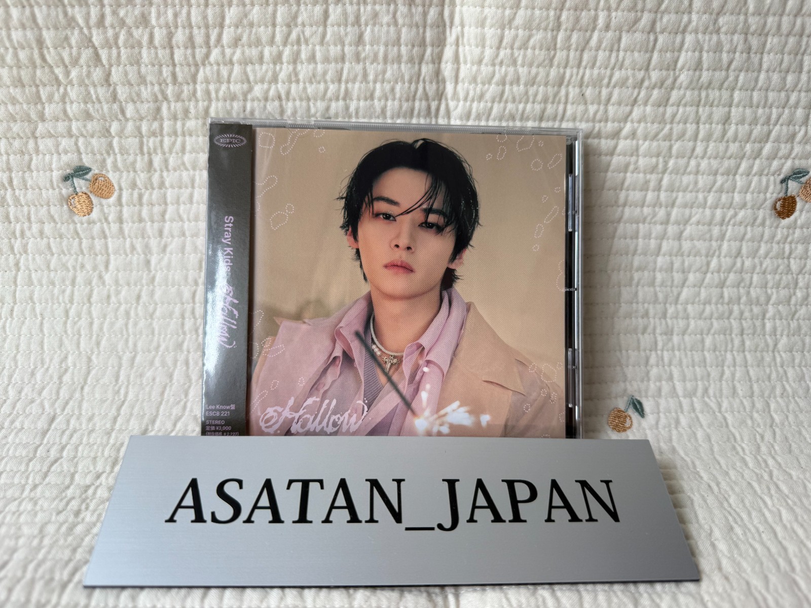 Stray Kids Hollow Lee Know Ver. FC Limited Edition CD Japan 3rd Mini Album