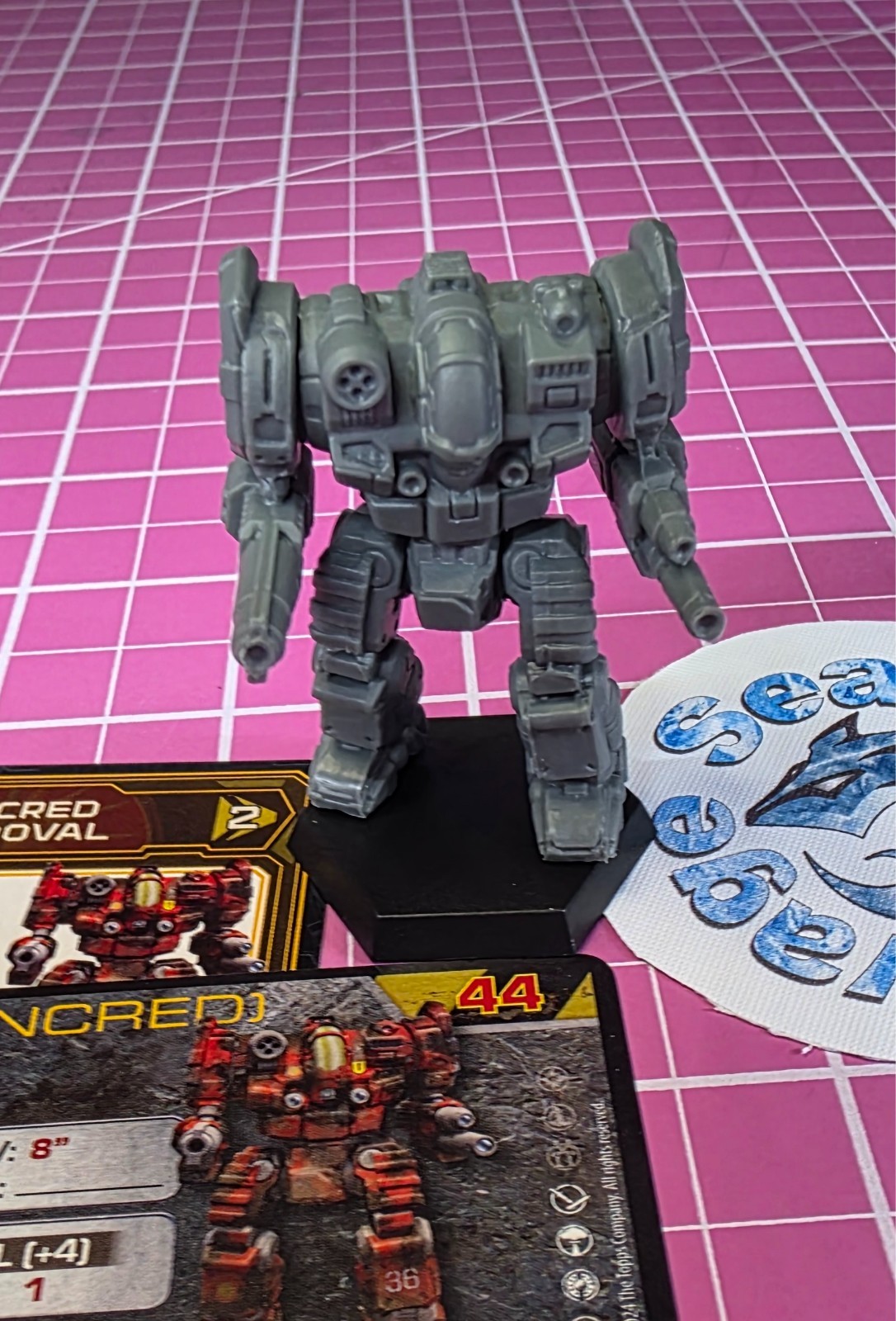 BattleTech Templar Mech -- Davion Heavy Battle Lance + Cards