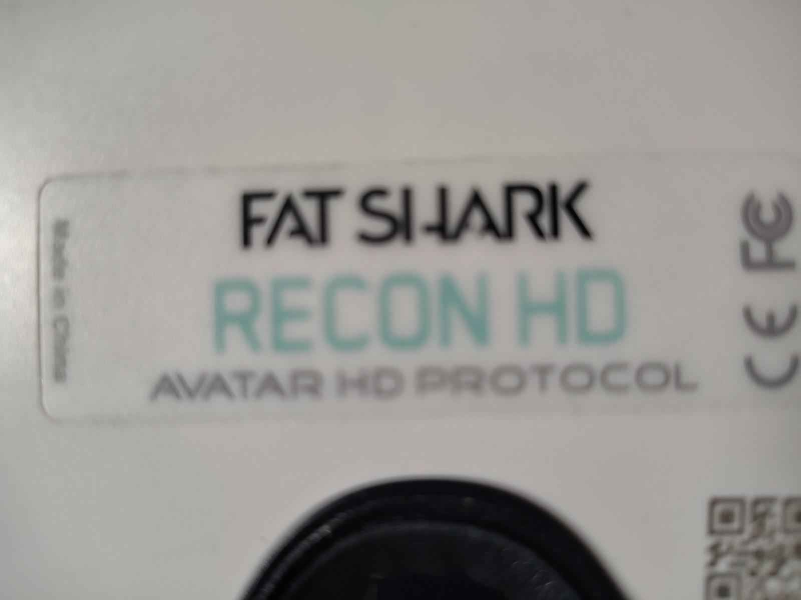 Fat Shark Recon HD Avatar HD Protocol Standalone VR Headset, White/Black