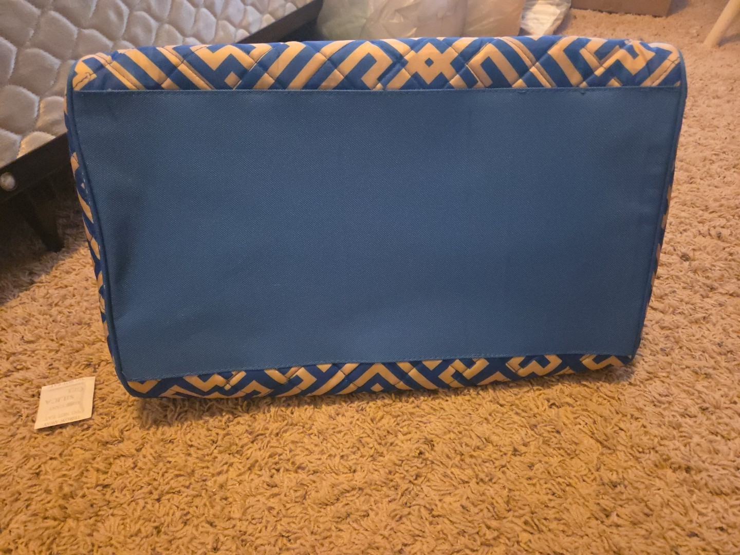 Sachi Blue and Gray Medium Cooler Bag