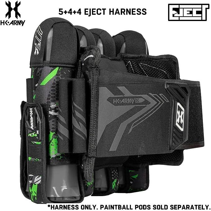 HK Army 5+4 Eject Paintball Harness Pod Pack - Electric