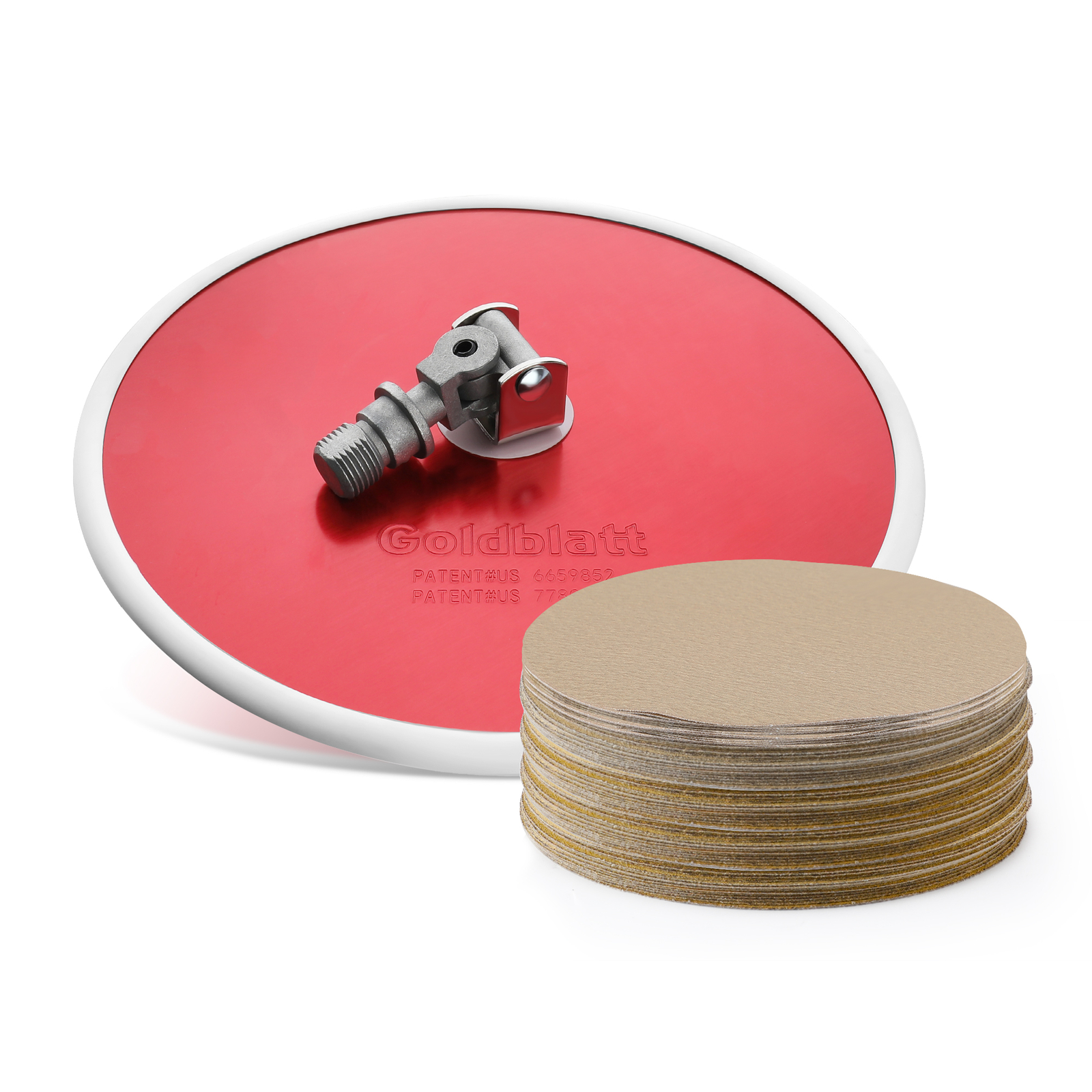Goldblatt 9" Drywall Sander 30PC Sanding Discs-Hook Loop 80 x 100/180 Mixed Grit