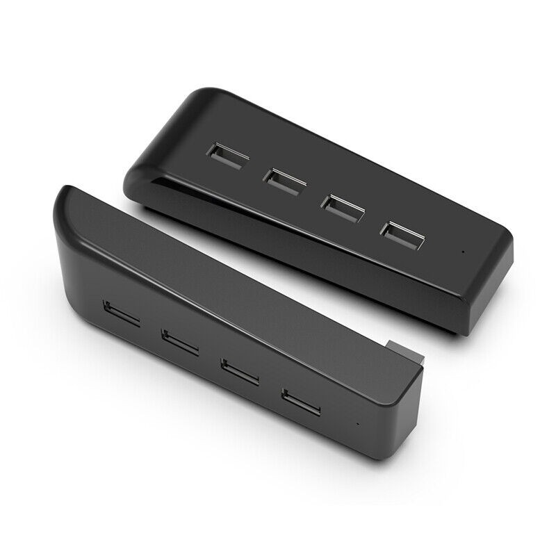 USB 2.0 Data Transmission HUB Expander Charger Splitter For PS5/PC/PS4 Console B