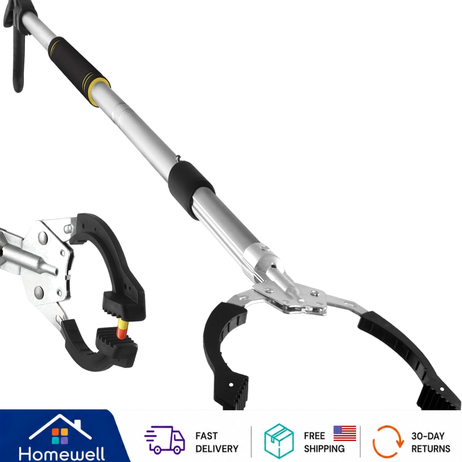 Durable 69" Grabber Tool - Effortlessly Lift with Non-Slip Grip & Light Weight