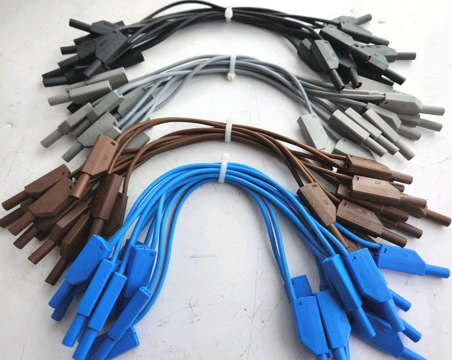 Staubli  Multi Contact SLK425 test lead PVC NI 1000V 32A 25 cm 4 colours 40 pcs