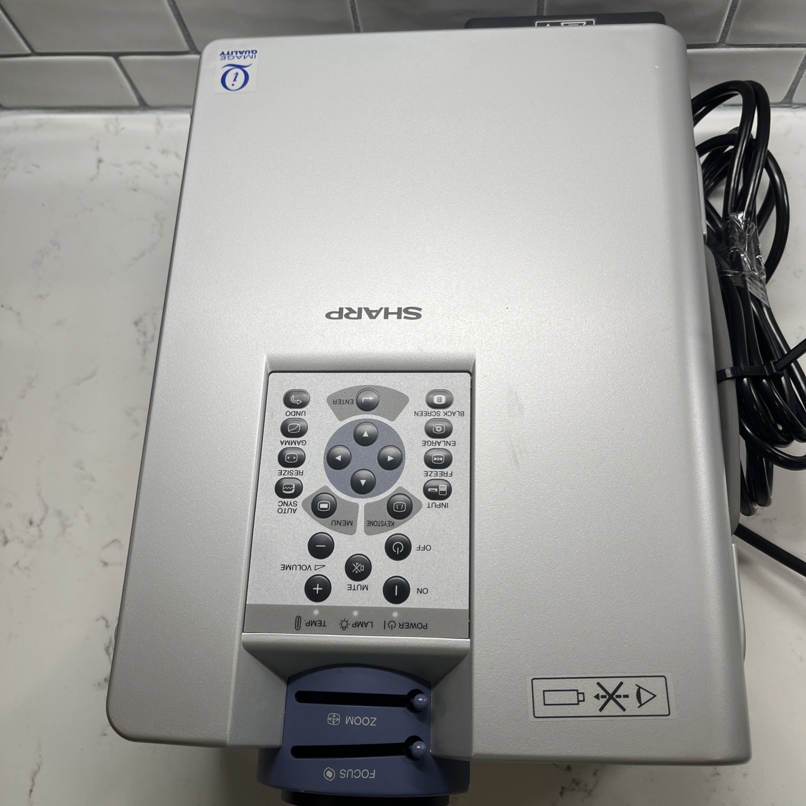 Sharp Notevision XG-C40XU LCD Projector Tested / Works Great