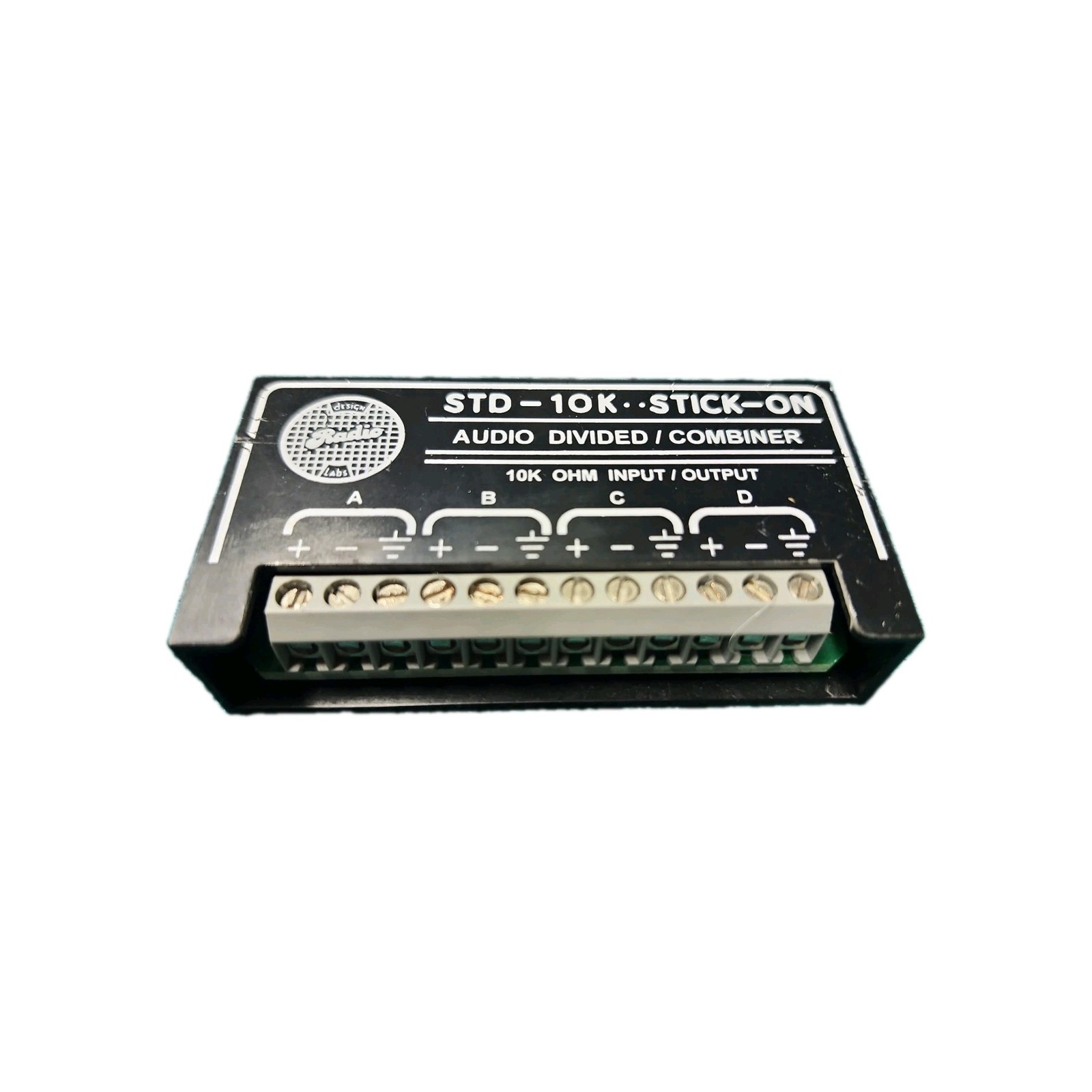 Radio Design Labs RDL STD-10K - Stick-On Audio Divided/Combiner