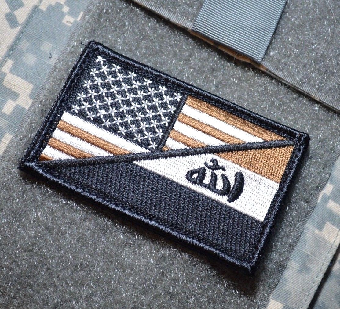 SYRIA DAESH BASHER OIR JTF GREEN BERETS US ADVISERS vêlkrö camo FLAG: US/IRAQ