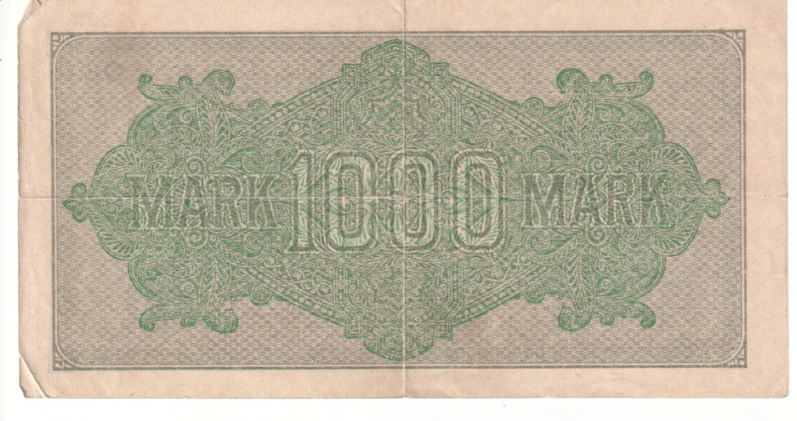 1922 Germany 1000 Mark ReichsBanknote P# 76 - Fine - # 23471