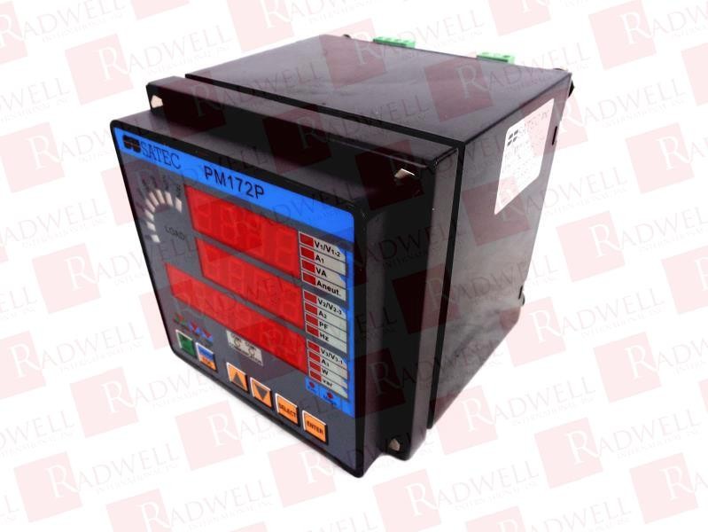 SATEC PM172P-N-U-60HZ-5-ACDC-A01-00 / PM172PNU60HZ5ACDCA0100 (USED)