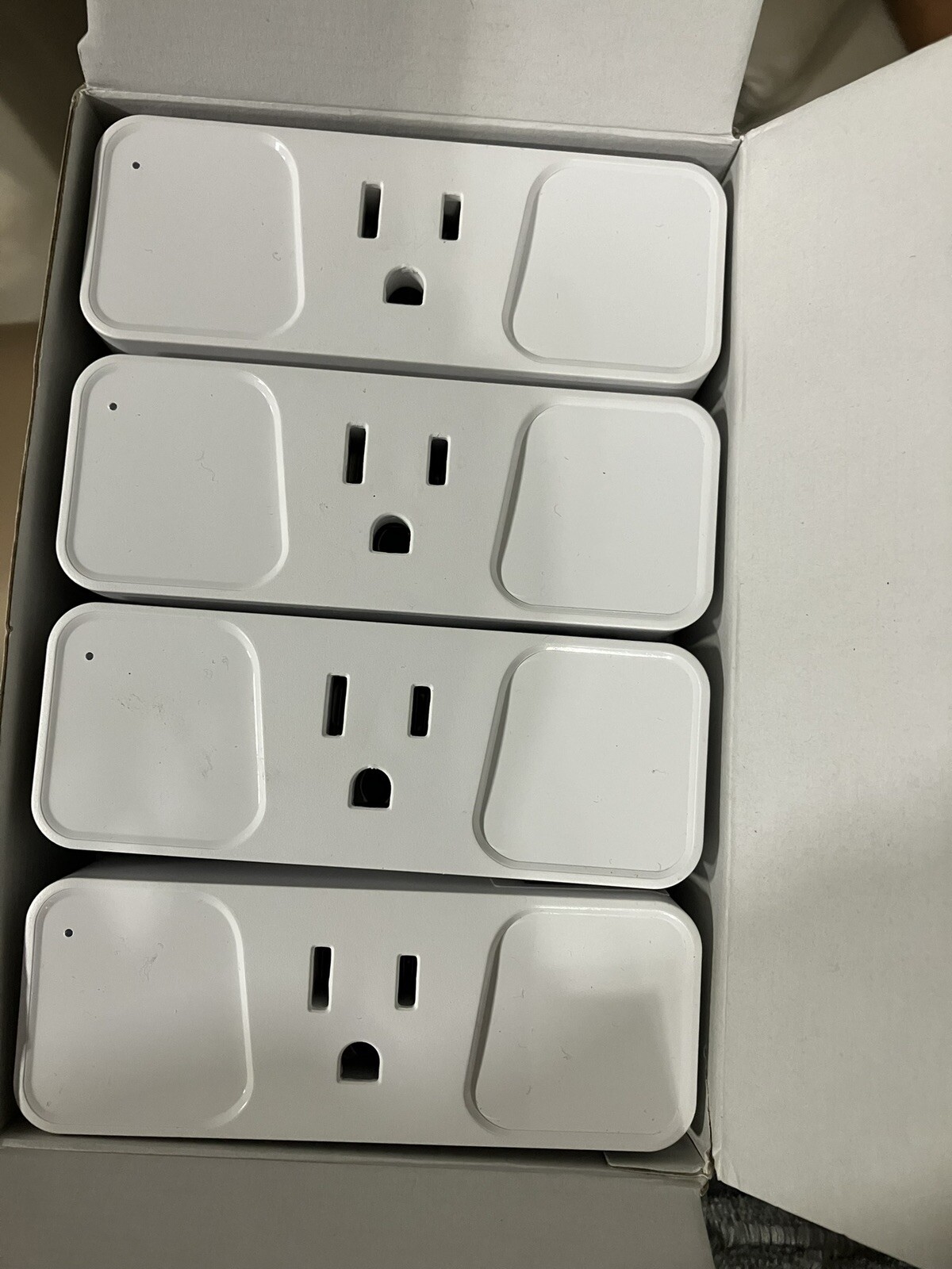4 Wi-Fi Smart Home Socket Plug Outlet 2.4Ghz Voice Amazon Alexa Google Assistant