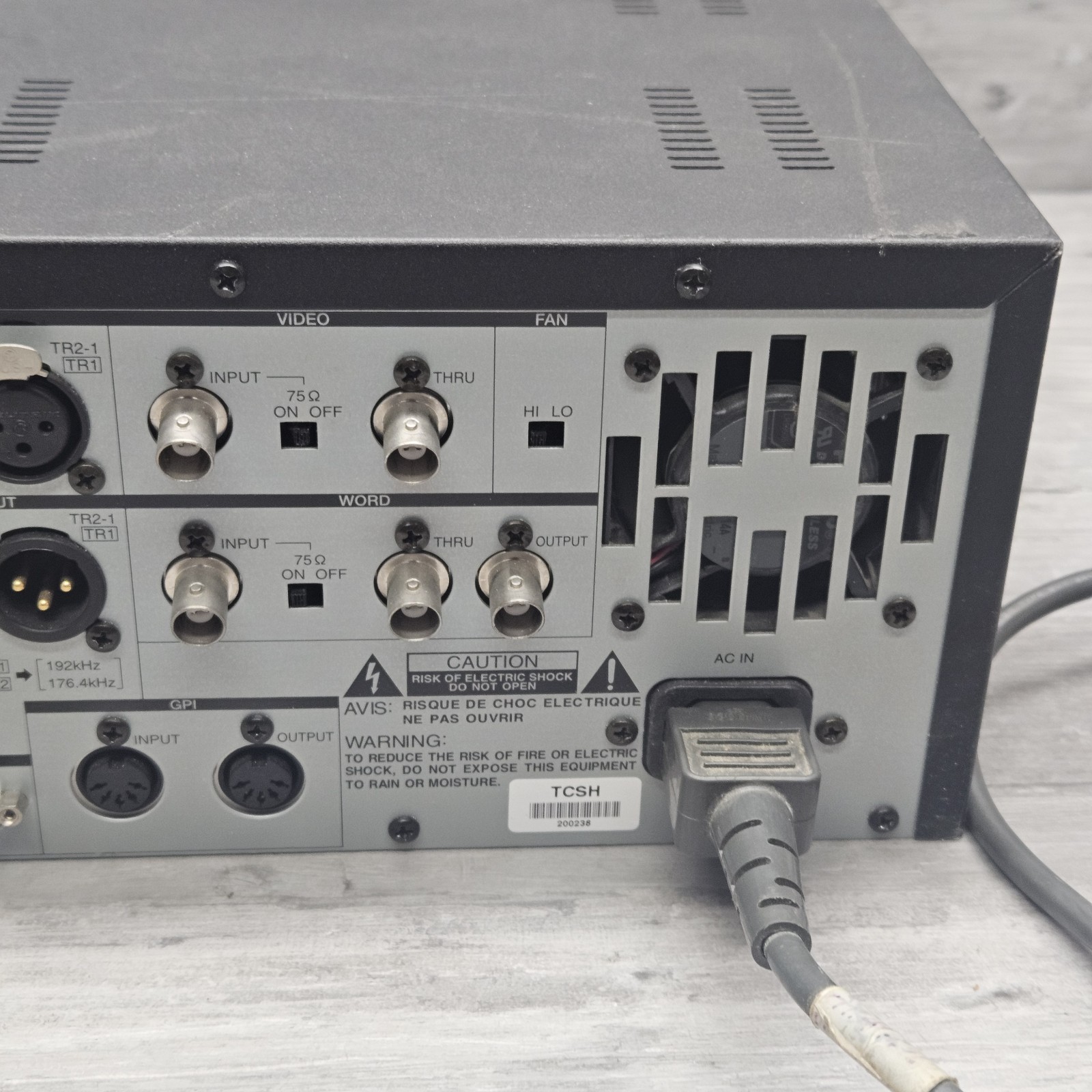 Fostex DV40 DVD-RAM Multitrack Recorder Pro Level Master Recorder