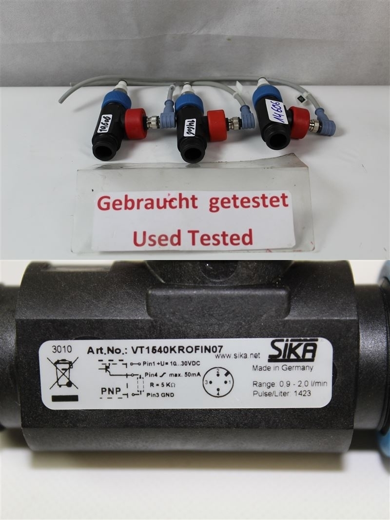 Sika VT154KROFIN07 Flower Sensor Turbine - Flow Meter